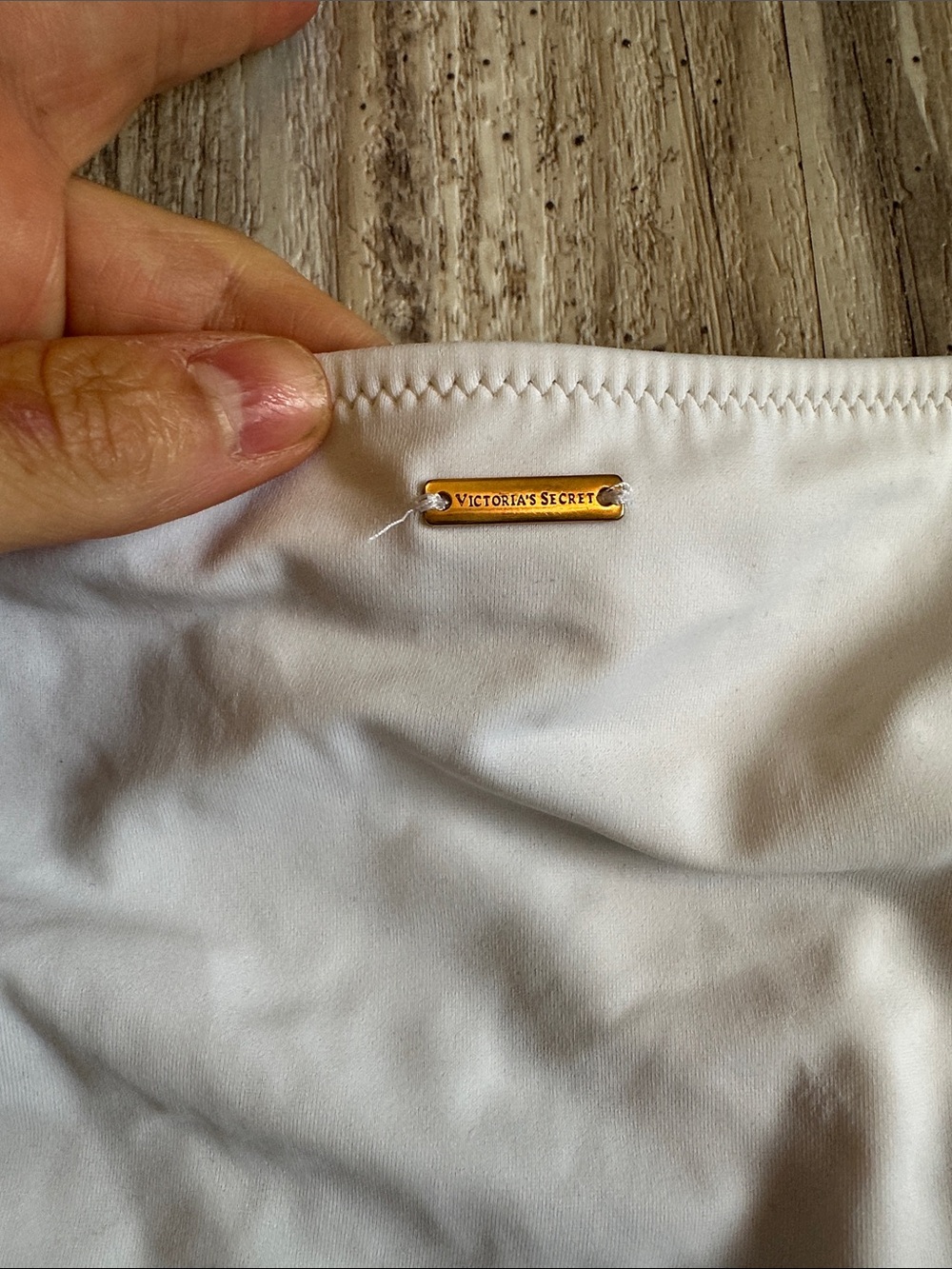 Victoria’s Secret the Bow bikini White Tie-Side Bikini Bottom - medium - Picture 3 of 4
